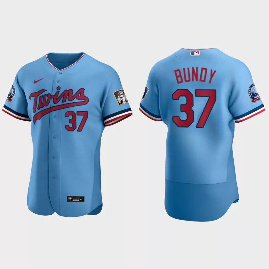 Dylan Bundy Minnesota Twins Authentic Alternate Jersey – Light Blue