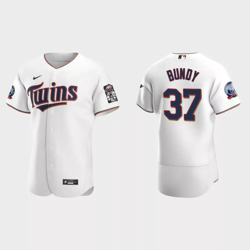 Dylan Bundy Minnesota Twins Authentic Home Jersey – White