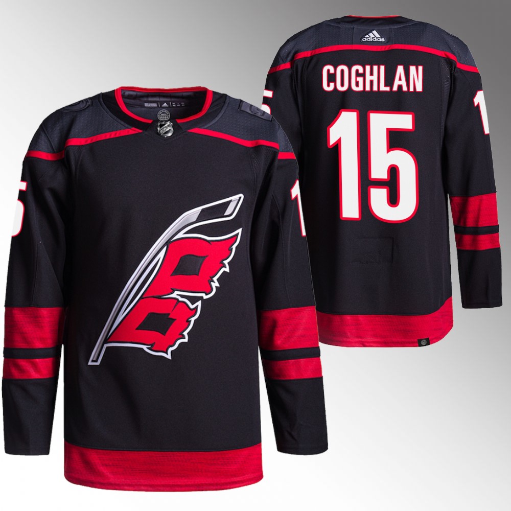 Dylan Coghlan Carolina Hurricanes Black Primegreen Authentic Alternate Jersey