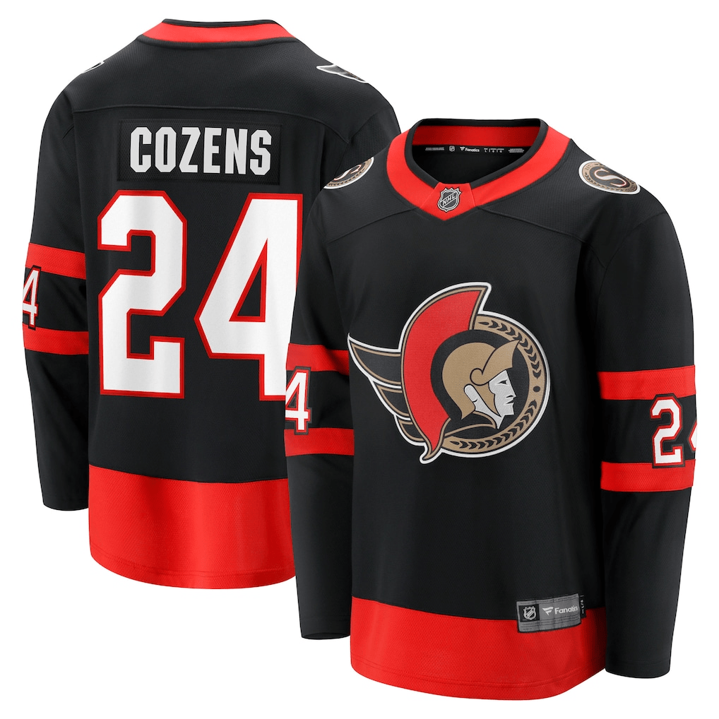 Dylan Cozens Ottawa Senators Fanatics Home Breakaway Jersey - Black
