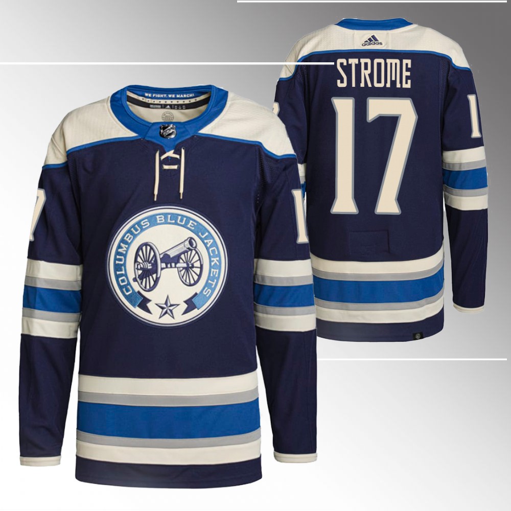 Dylan Strome Washington Capitals Navy Alternate Authentic Jersey