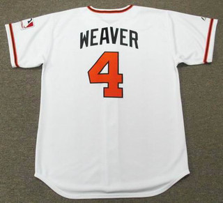 EARL WEAVER Baltimore Orioles 1969 Home Majestic Throwback Baseball Jersey