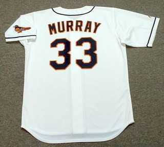 EDDIE MURRAY Baltimore Orioles 1996 Majestic Throwback Baseball Jersey