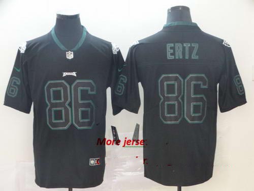Eagles 86 Zach Ertz Black Shadow Legend Limited Jersey
