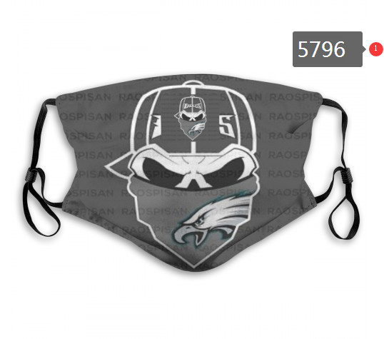 Eagles Skull Mask with PM2.5 Filter Double Protection  (1)