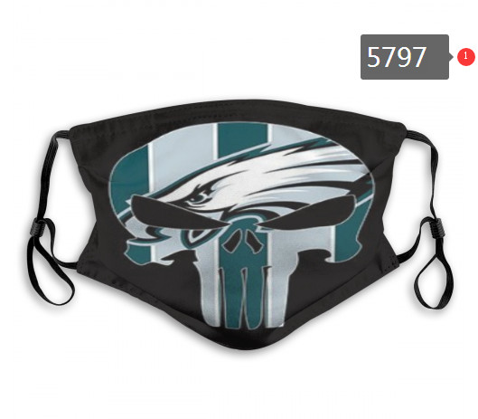 Eagles Skull Mask with PM2.5 Filter Double Protection  (2)
