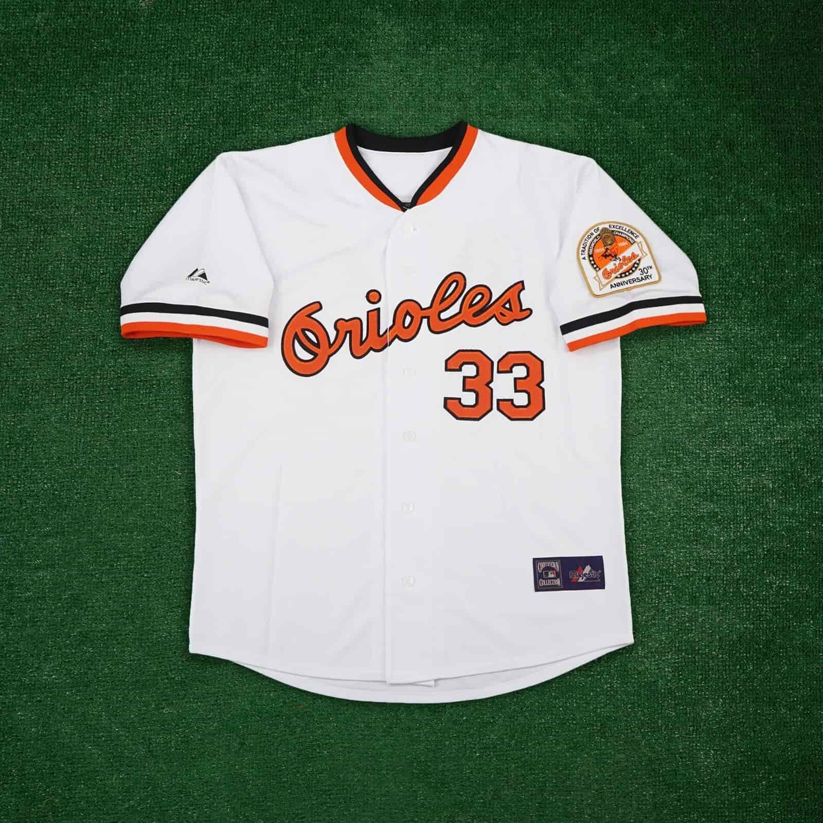 Eddie Murray 1984 Baltimore Orioles Men's Cooperstown 30th Home White Jersey