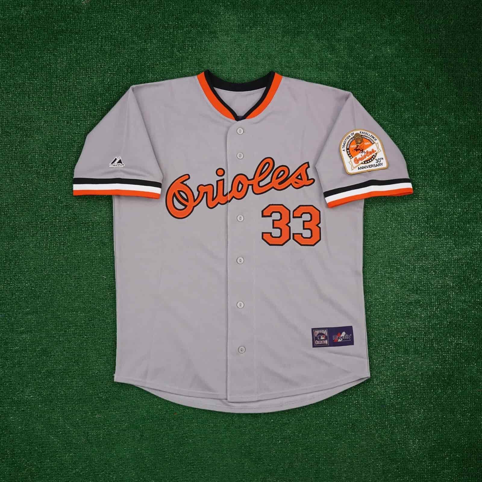 Eddie Murray Baltimore Orioles 1984 Cooperstown Grey 30th Anniv. Men's Jersey