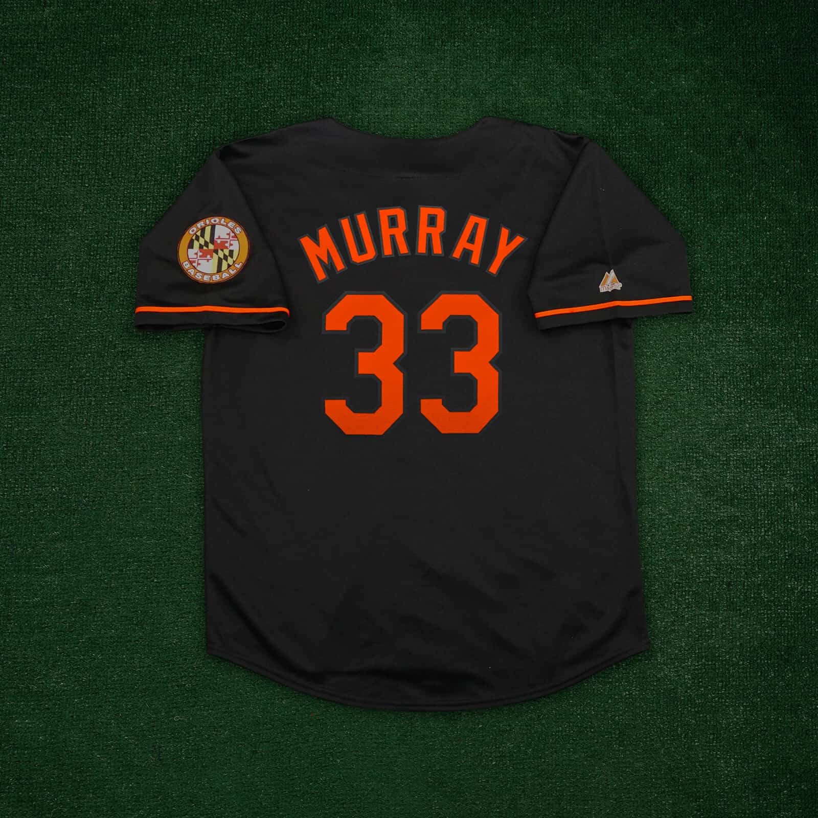 Eddie Murray Baltimore Orioles Men's Alternate Black Jersey w Team Patch
