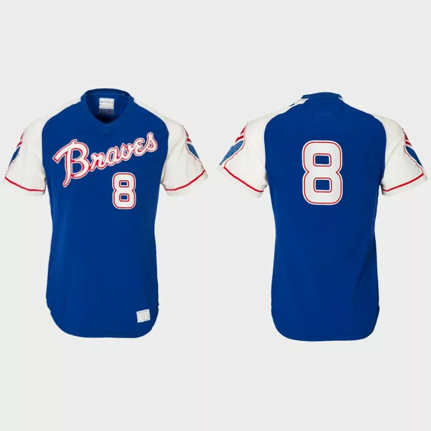 Eddie Rosario Atlanta Braves Heritage Throwback Jersey – Royal