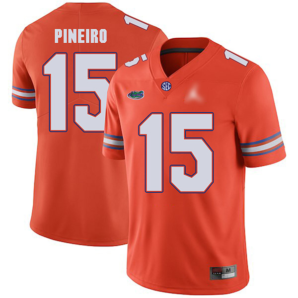 Eddy Pineiro Florida Gators Men's Jersey - #15 NCAA Orange Untouchable Authentic