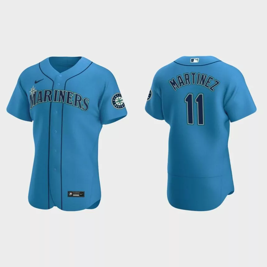 Edgar Martinez #11 Seattle Mariners Royal Authentic 2020 Alternate Jersey
