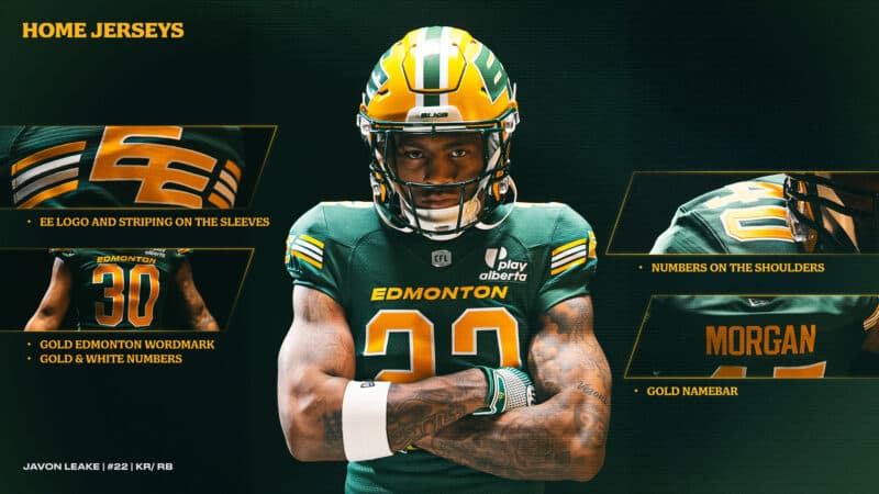 Edmonton Elks 2026 Custom football Jersey