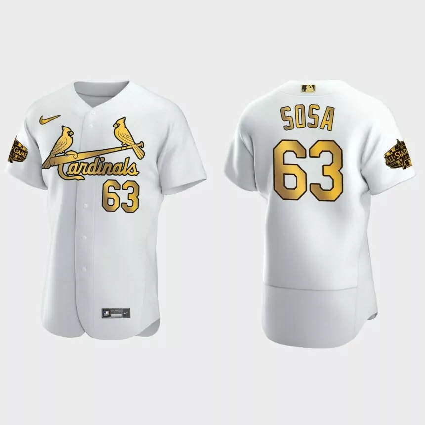 Edmundo Sosa St. Louis Cardinals 2022 MLB All-Star Game Jersey – White Gold
