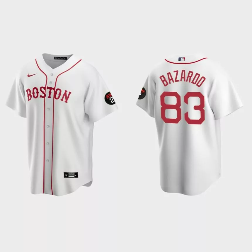Eduard Bazardo Boston Red Sox 2022 Replica Jersey – White