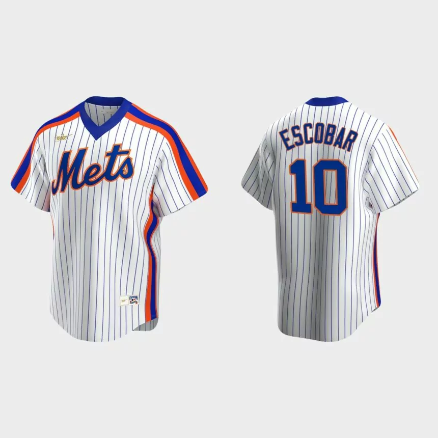 Eduardo Escobar New York Mets Cooperstown Collection Home Jersey – White