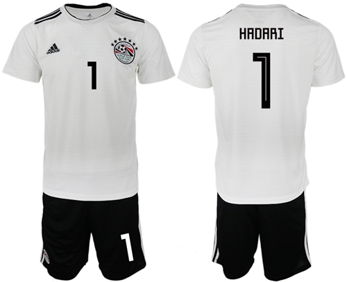 Egypt #1 Hadari Away Soccer Country Jersey
