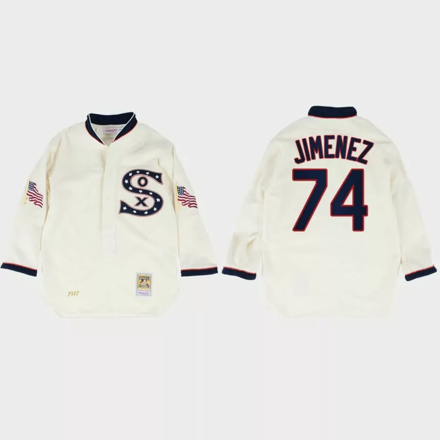 Eloy Jimenez Chicago White Sox 1917 Authentic Jersey – White