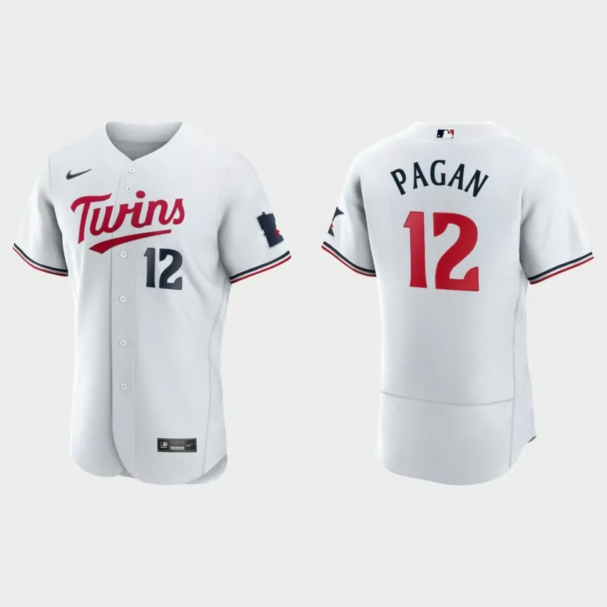 Emilio Pagan Minnesota Twins 2023 Authentic Jersey – White