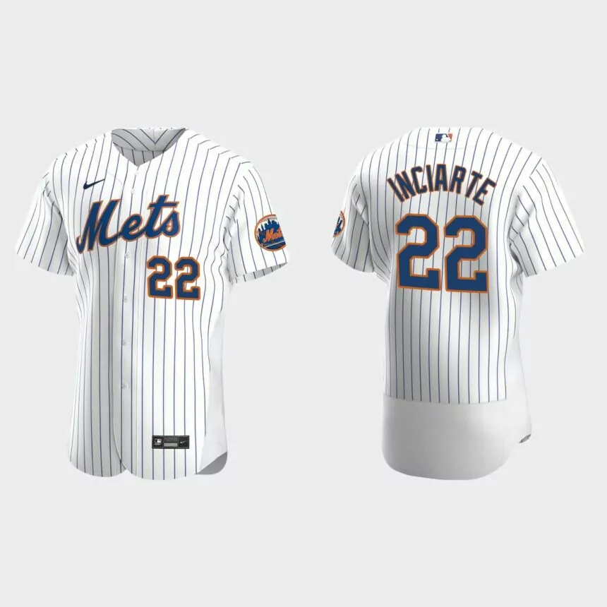 Ender Inciarte New York Mets Authentic Home Jersey – White