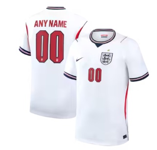 England National Team Nike 2026 Home Stadium Replica Custom Jersey - White