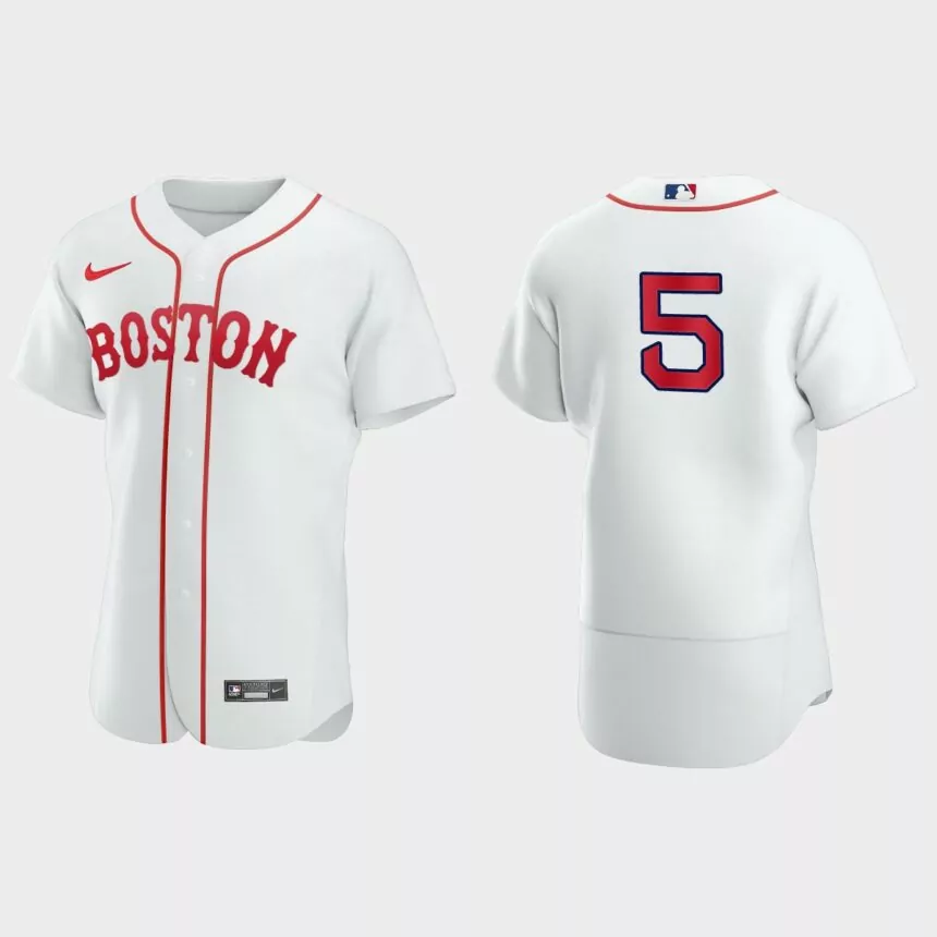 Enrique Hernandez Boston Red Sox 2021 Patriots’ Day Authentic Jersey – White