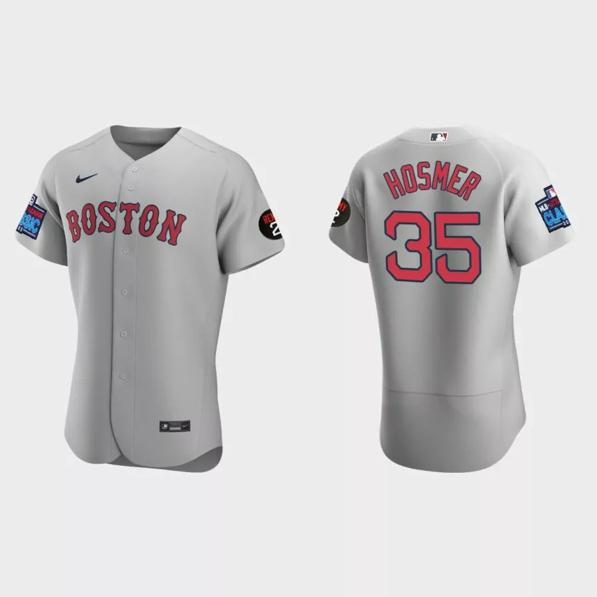 Eric Hosmer Boston Red Sox 2022 Little League Classic Authentic Jersey – Gray