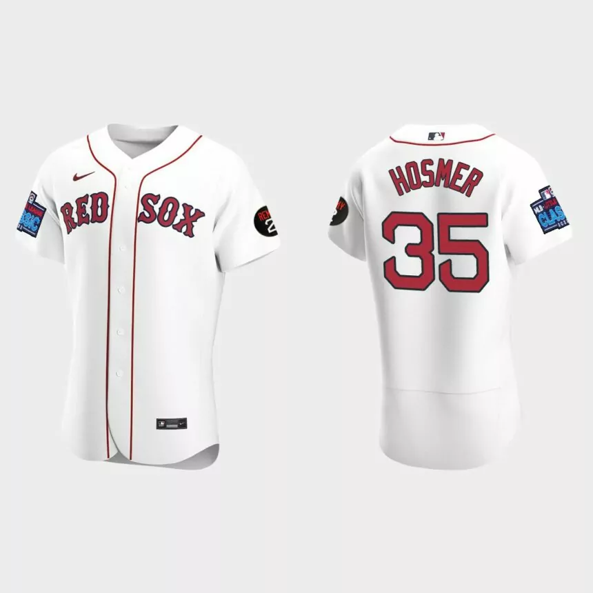 Eric Hosmer Boston Red Sox 2022 Little League Classic Authentic Jersey – White