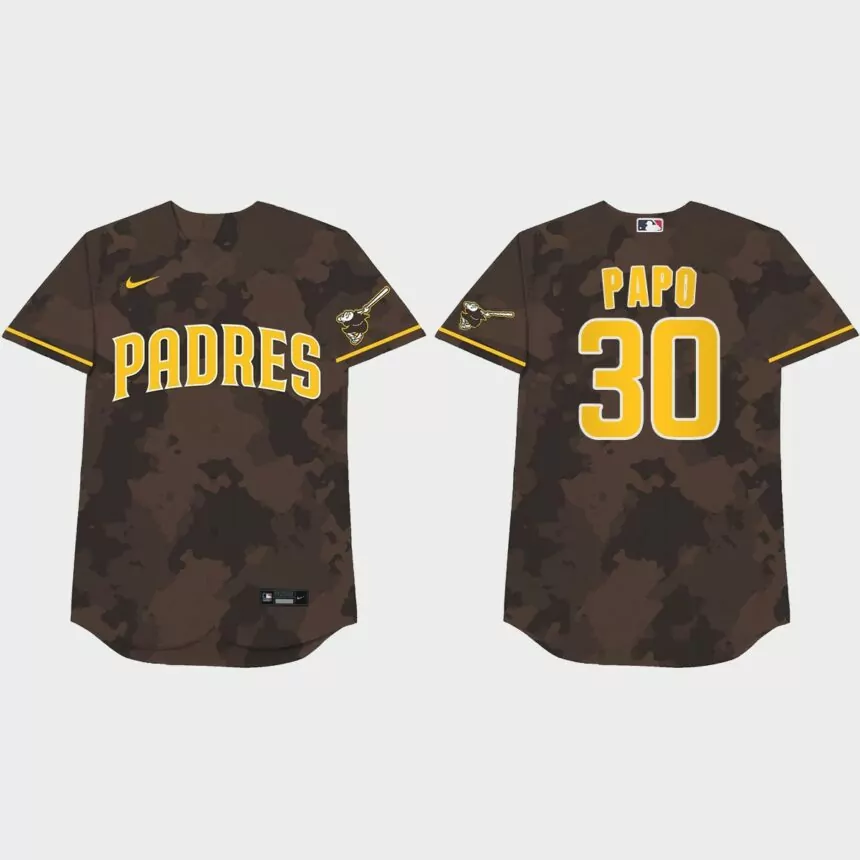 Eric Hosmer Nickname Padres 2021 Players’ Weekend Papo Jersey – Camo