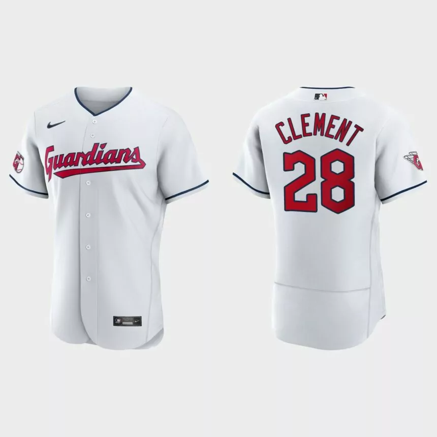 Ernie Clement Cleveland Guardians Authentic Jersey – White