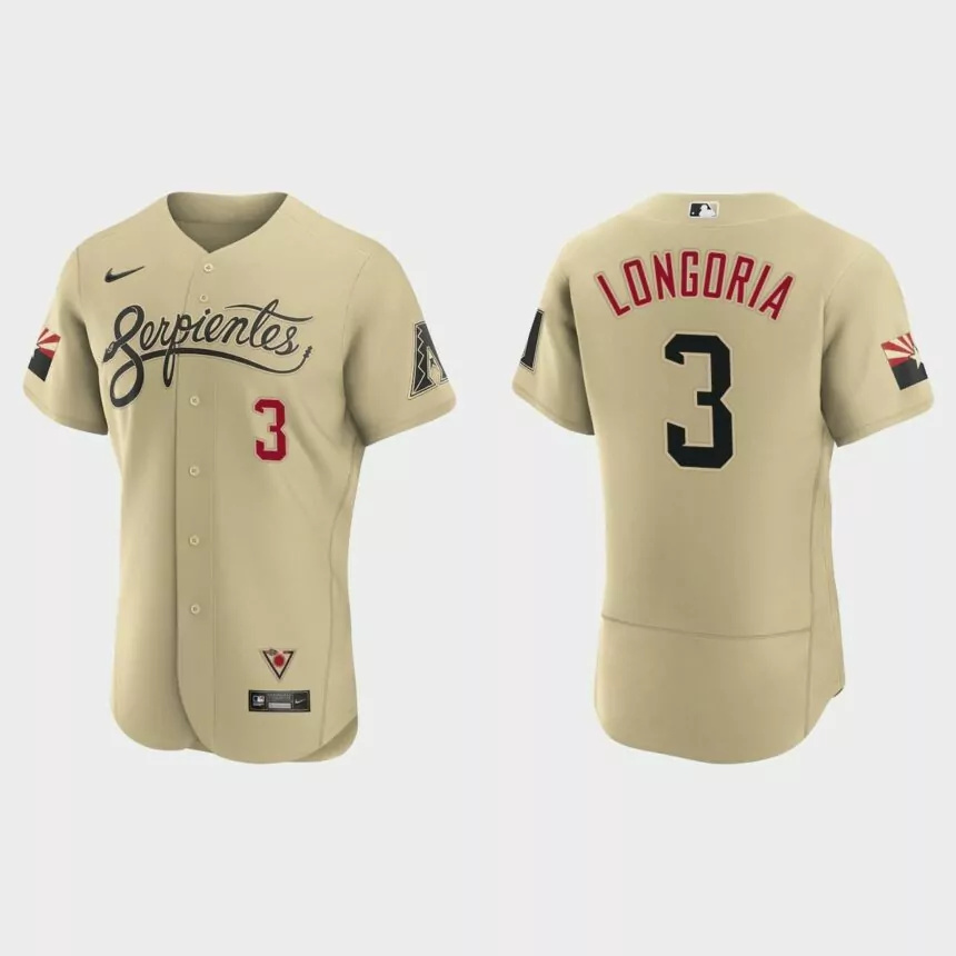 Evan Longoria Arizona Diamondbacks City Connect Authentic Jersey – Gold.jpg