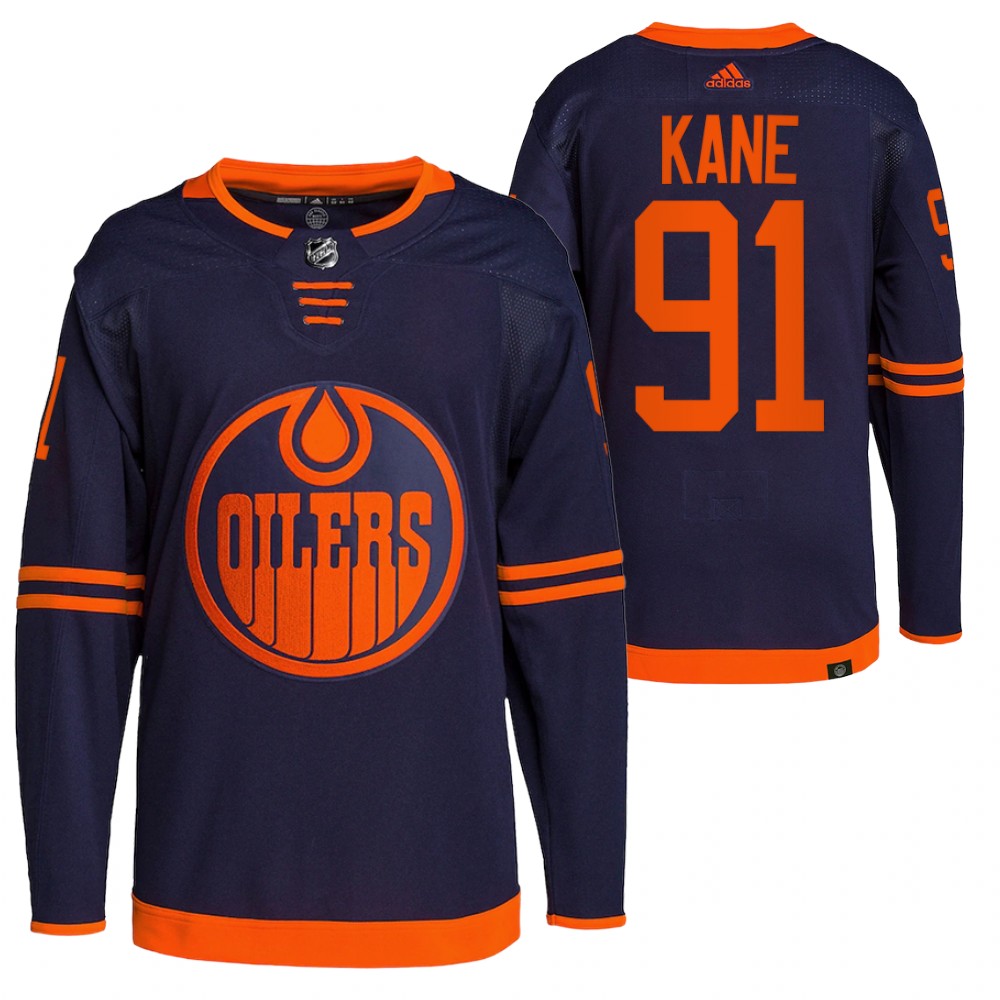 Evander Kane Edmonton Oilers Navy Alternate Primegreen Authentic Pro Jersey