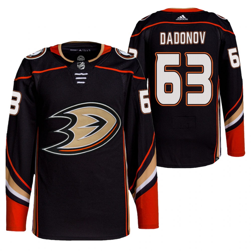 Evgenii Dadonov Anaheim Ducks Black Home Primegreen Authentic Pro Jersey