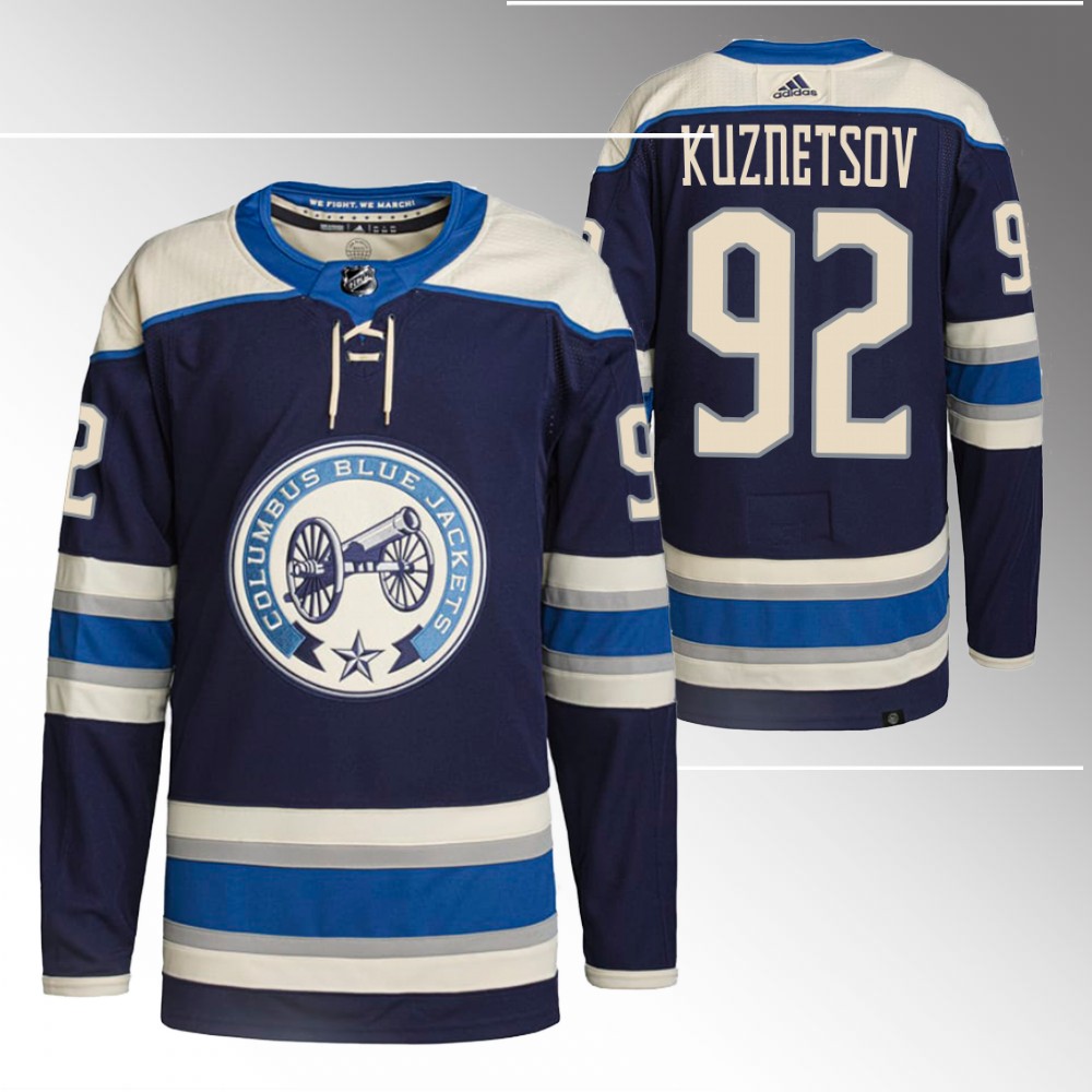 Evgeny Kuznetsov Washington Capitals Navy Alternate Authentic Jersey