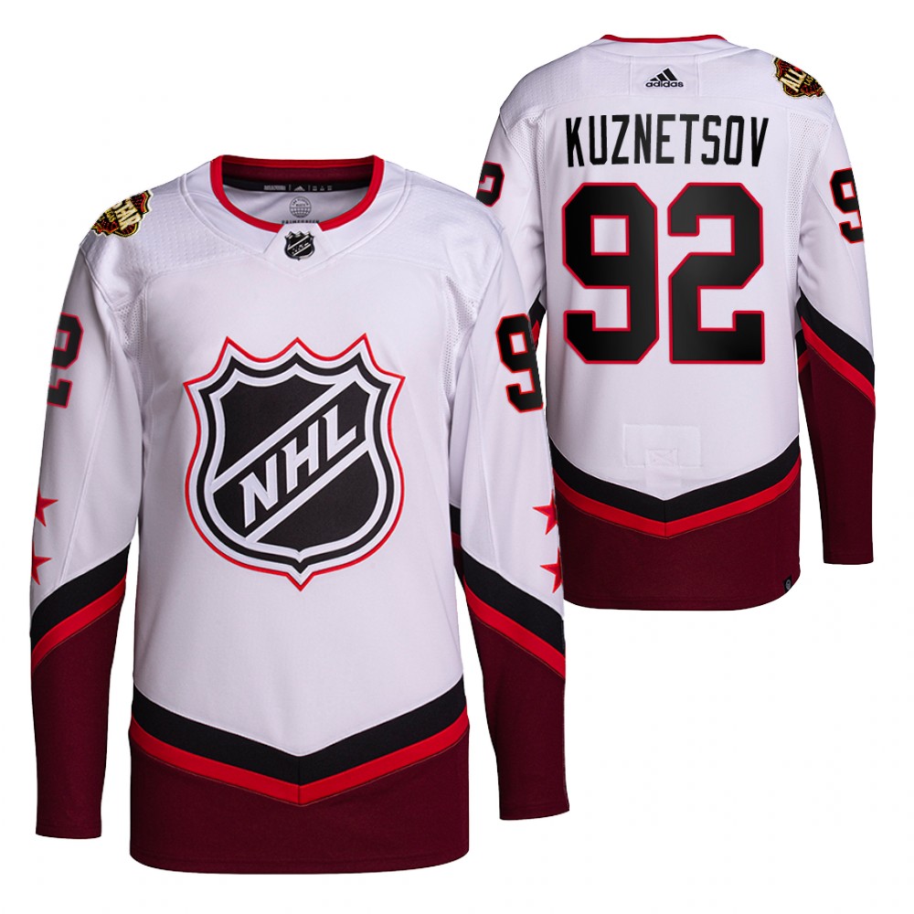 Evgeny Kuznetsov Washington Capitals White 2022 NHL All-Star Eastern Authentic Primegreen Jersey