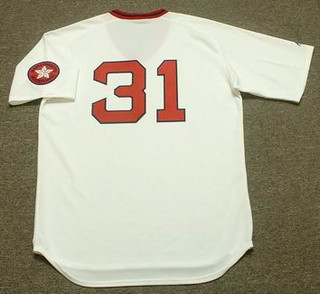 FERGUSON JENKINS Boston Red Sox 1970's Majestic Cooperstown Throwback Jersey