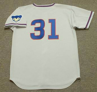 FERGUSON JENKINS Chicago Cubs 1968 Majestic Cooperstown Throwback Away Jersey