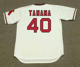FRANK TANANA California Angels 1978 Home Majestic Throwback Baseball Jersey