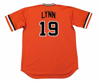 FRED LYNN Baltimore Orioles 1986 Majestic Cooperstown Baseball Jersey