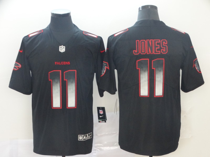 Falcons 11 Julio Jones Black Arch Smoke Vapor Untouchable Limited Jersey
