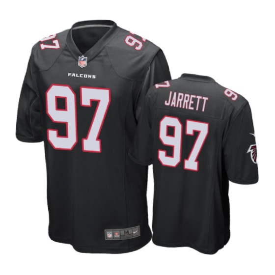 Falcons Black Grady Jarrett Game Jersey