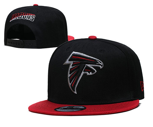 Falcons Black Snapback Hat --TX