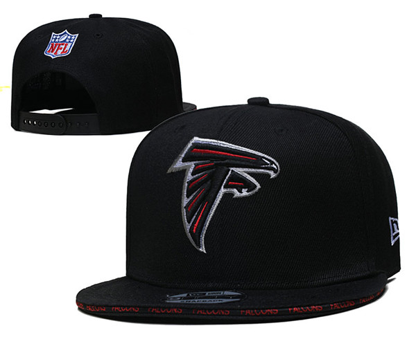 Falcons Black Snapback Hat--TX