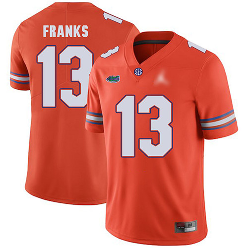 Feleipe Franks Florida Gators Men's Jersey - #13 NCAA Orange Untouchable Authentic