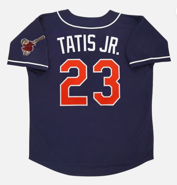 Fernando Tatis Jr. 1998 San Diego Padres Alt Navy Blue Throwback Men's Jersey