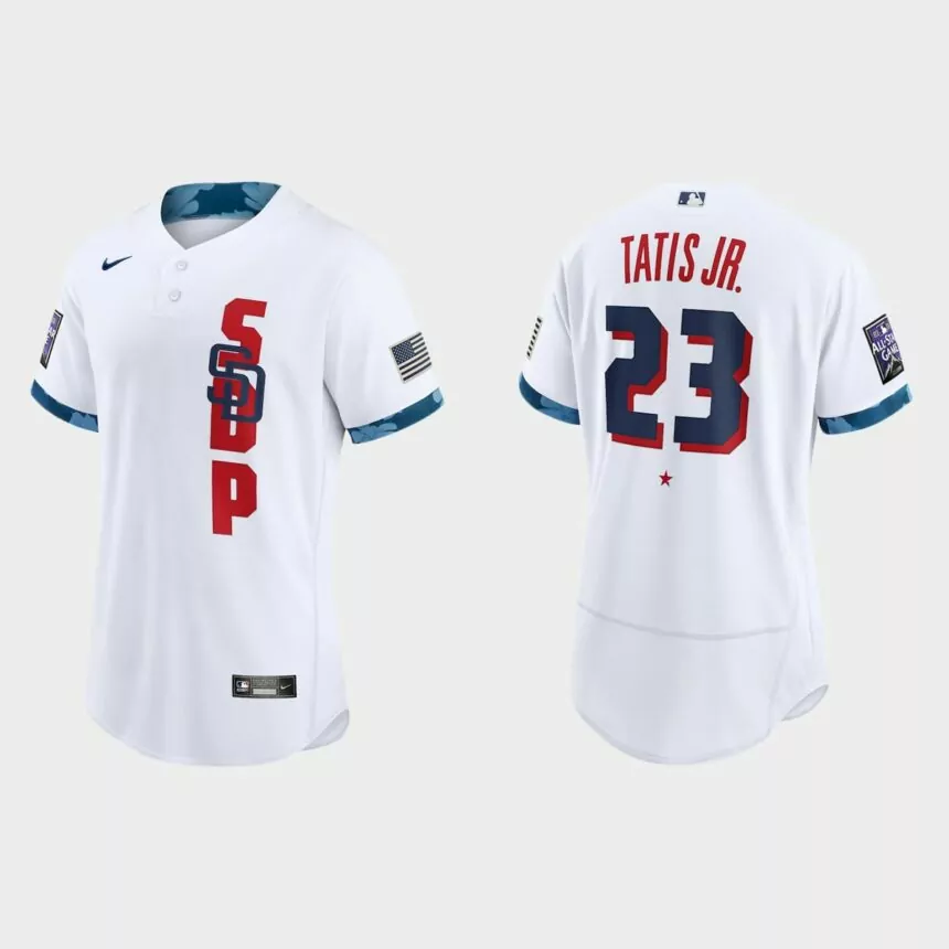 Fernando Tatis Jr. San Diego Padres 2021 MLB All-Star Game Authentic Jersey – White