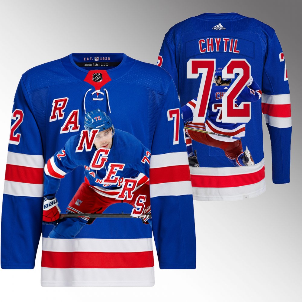 Filip Chytil Jersey New York Rangers Stars of 2022 Playoff Royal