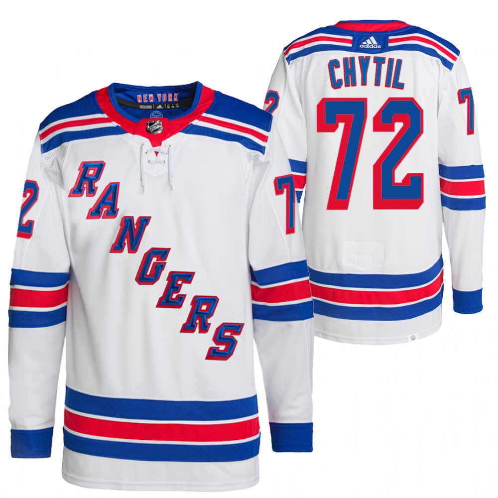 Filip Chytil New York Rangers White Away Primegreen Authentic Pro Jersey