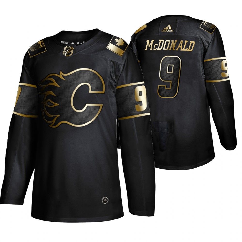 Flames Lanny McDonald Men's Authentic 2019 NHL Golden Edition Jersey
