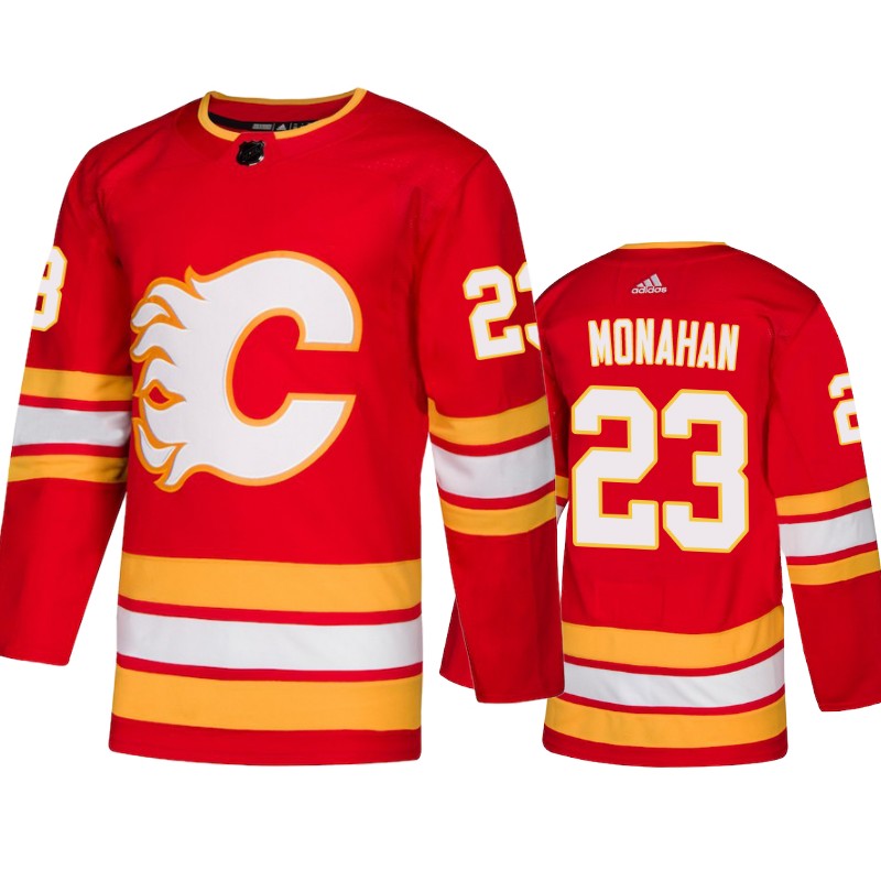 Flames Sean Monahan Red Adidas Authentic Alternate Jersey